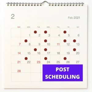 Social Media Post Scheduling